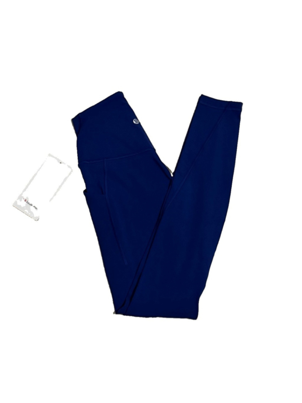 LULULEMON ALIGN HIGH RISE LEGGING 25” POCKETS CLUB BLUE SIZE 2